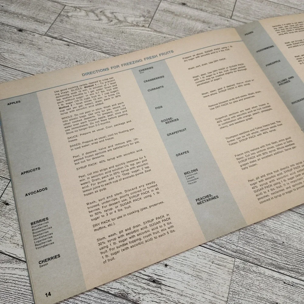 How To Make the Most of Your Freezer Booklet by Frigidaire